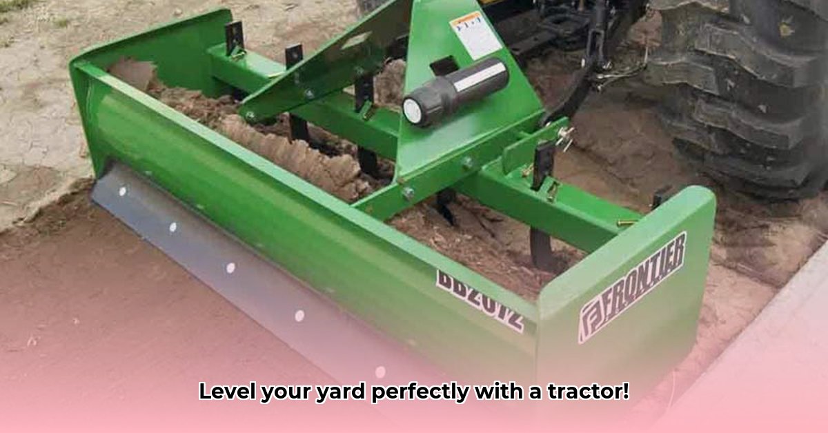 how-to-level-a-yard-with-a-tractor